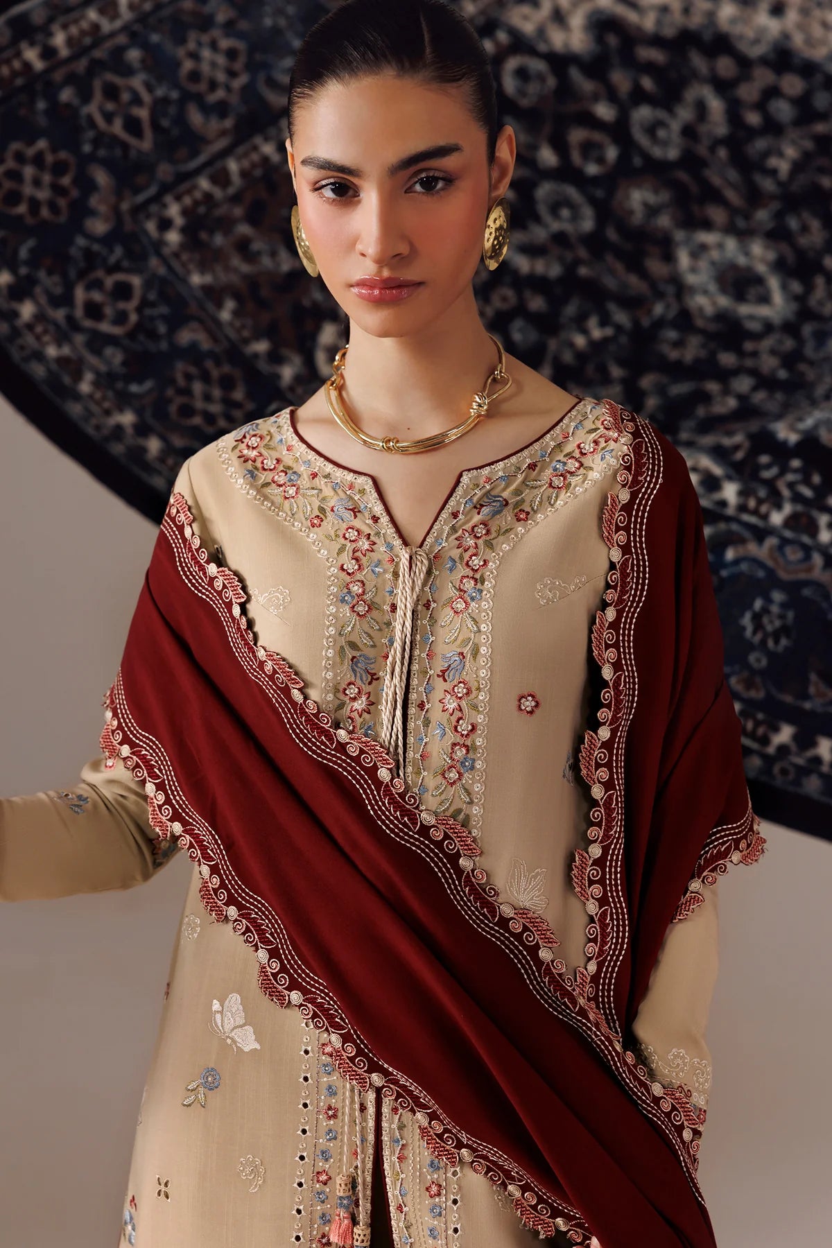 QALAMKAR QLINE LINEN HAMNA