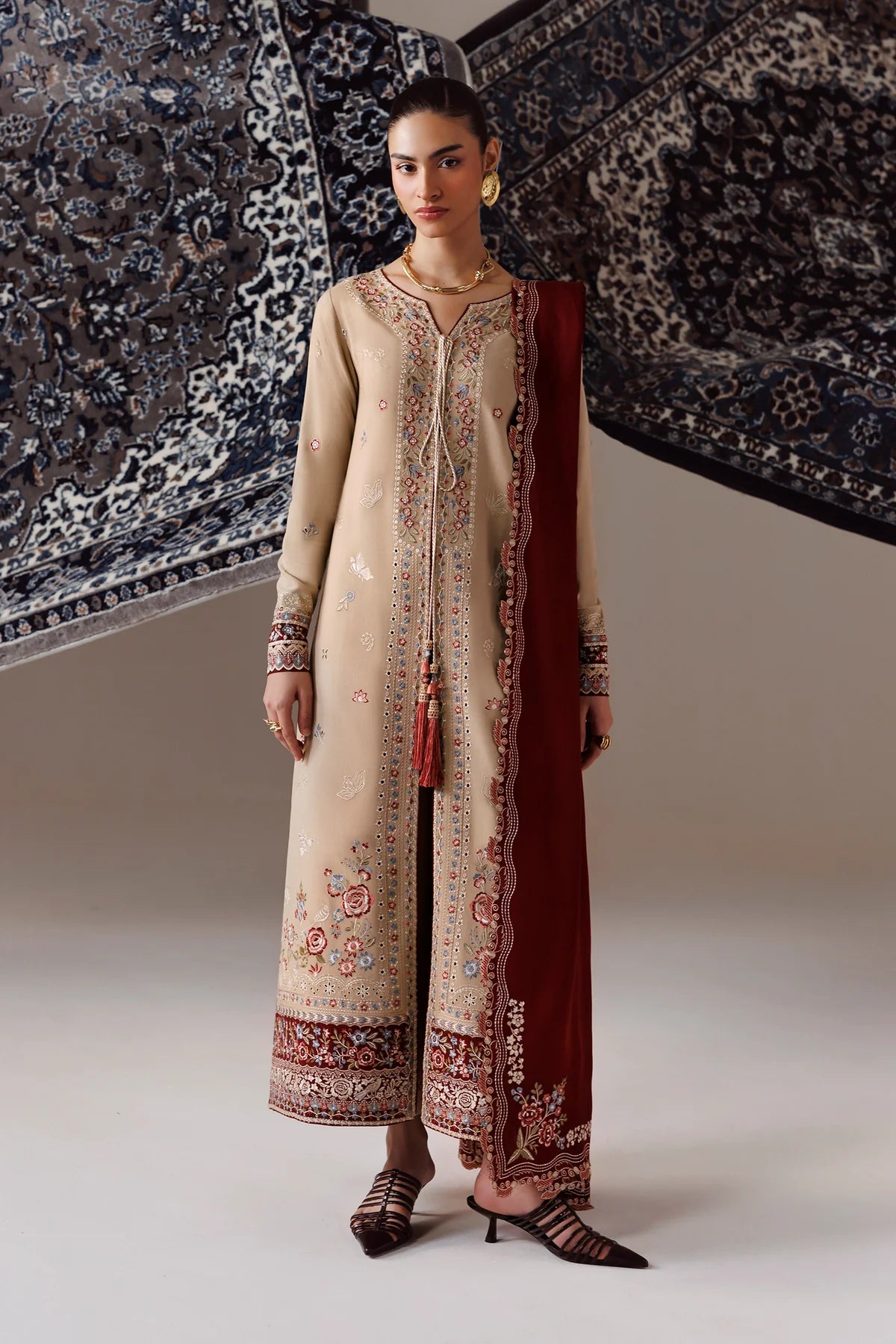 QALAMKAR QLINE LINEN HAMNA