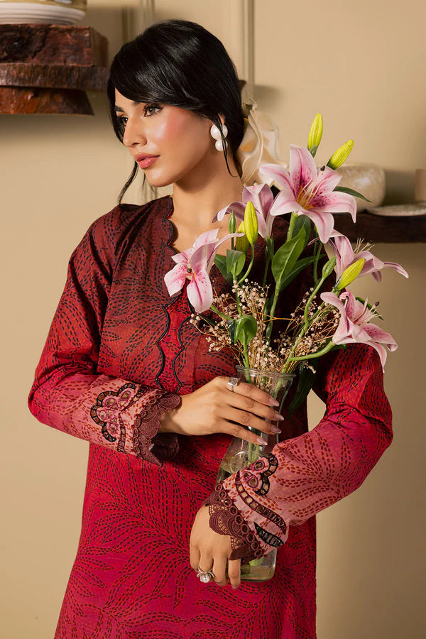 NUREH BALLERINA PRINTED CHIKANKARI NU2-198