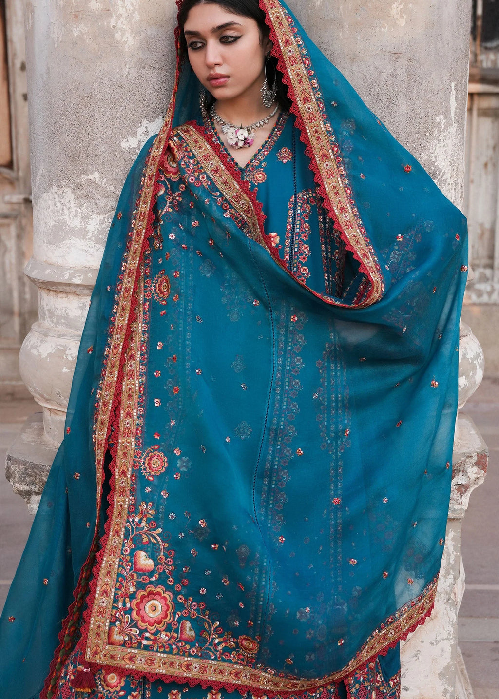 HUSSAIN REHAR BARMALA ZARQA 3PC