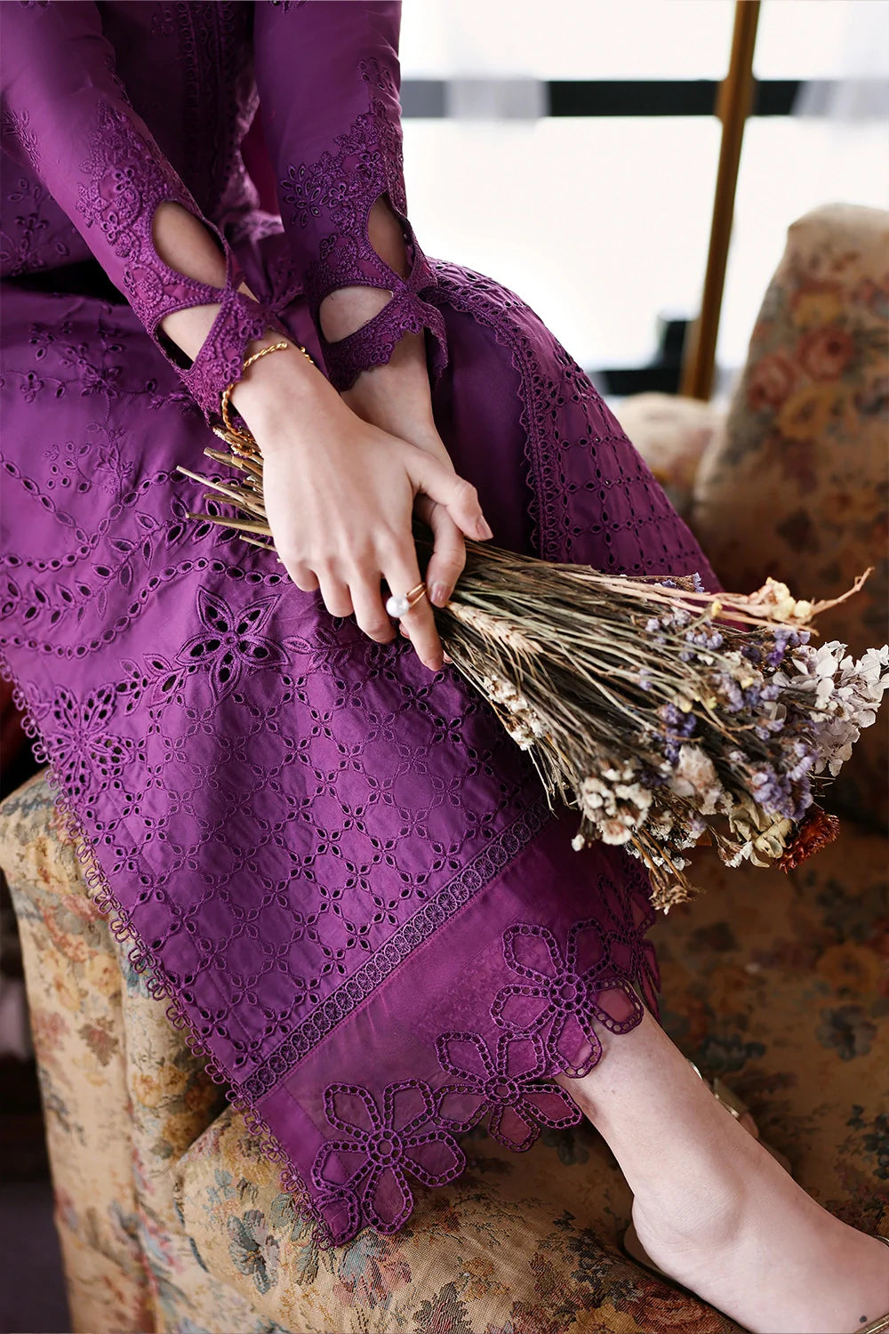 AZURE LUXURY LAWN EID MULBERRY
