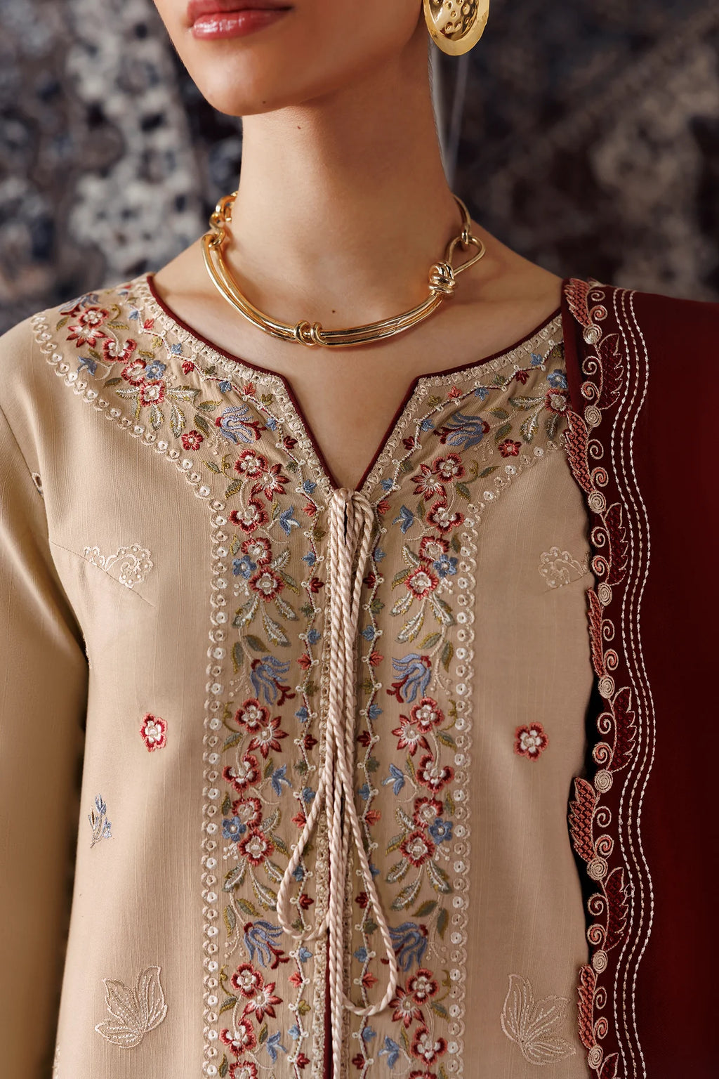 QALAMKAR QLINE LINEN HAMNA