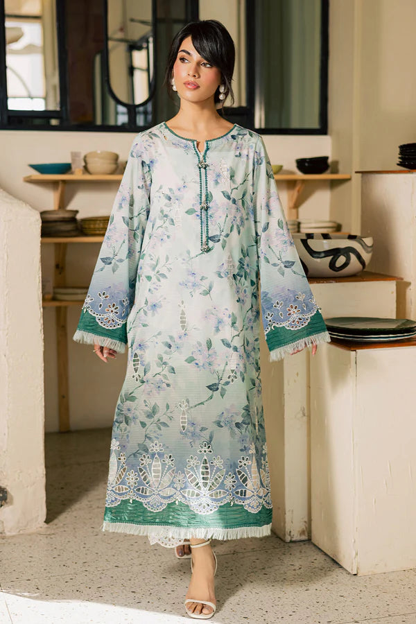 NUREH BALLERINA PRINTED CHIKANKARI NU2-197
