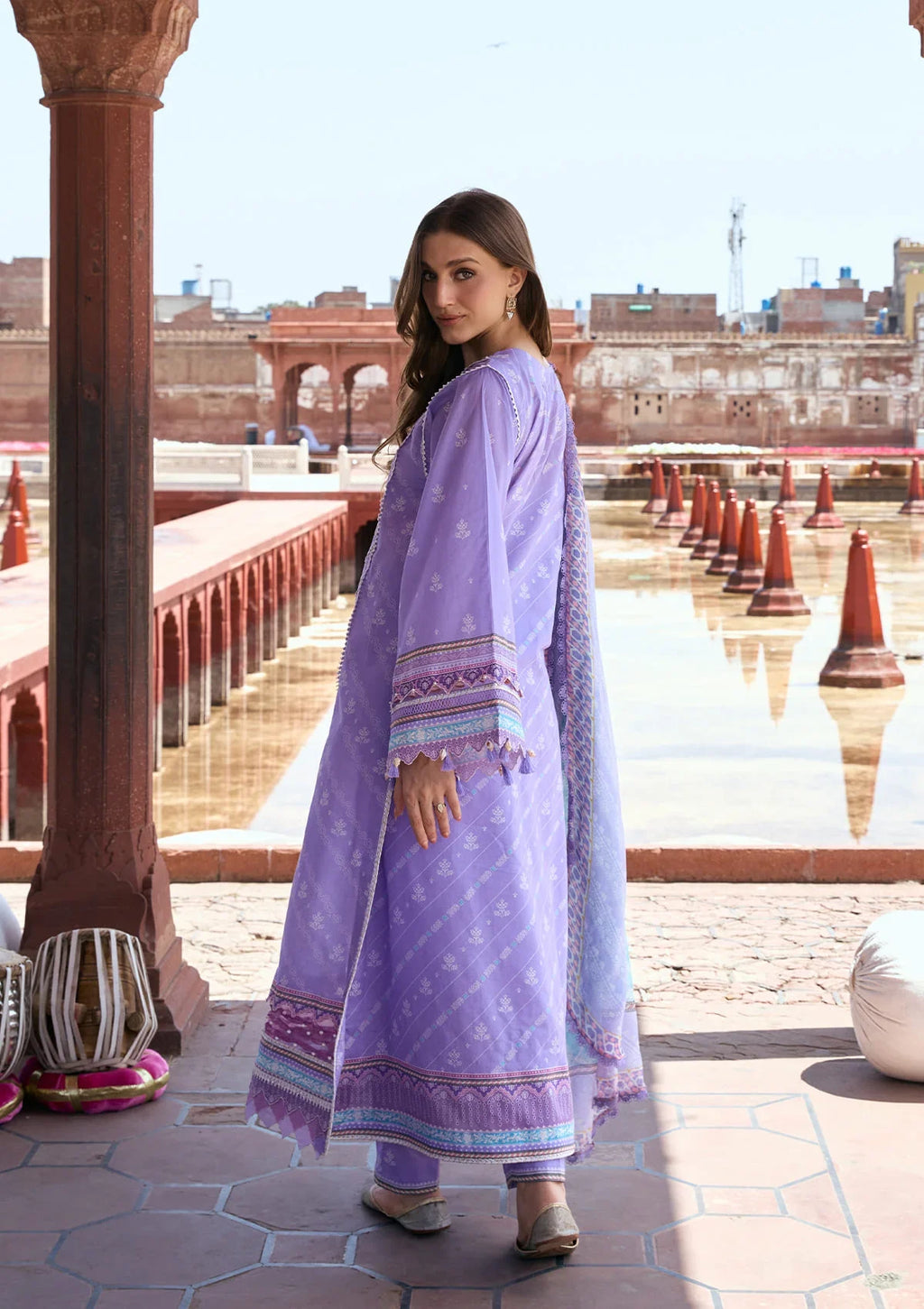 KAHF AANGAN PRINT CHIFFON KPS-6A