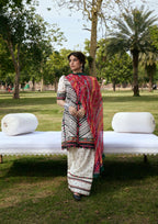 KAHF AANGAN PRINT CHIFFON KPS-2B