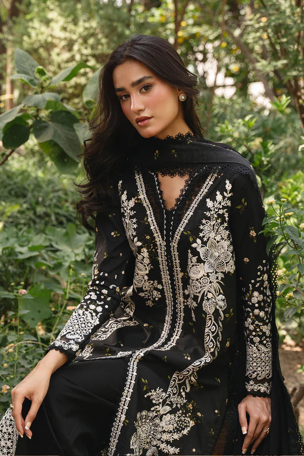 AYZEL WHISPERS  EMBROIDERED LAWN NIGHTVEIL