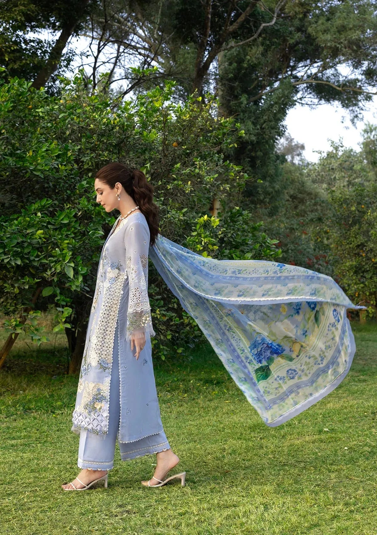 STITCHED BY CC ELAF PREMIUM LUXURY LAWN ELY-12 3PC