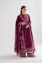 SOHA SULTAN PLUM 3PC