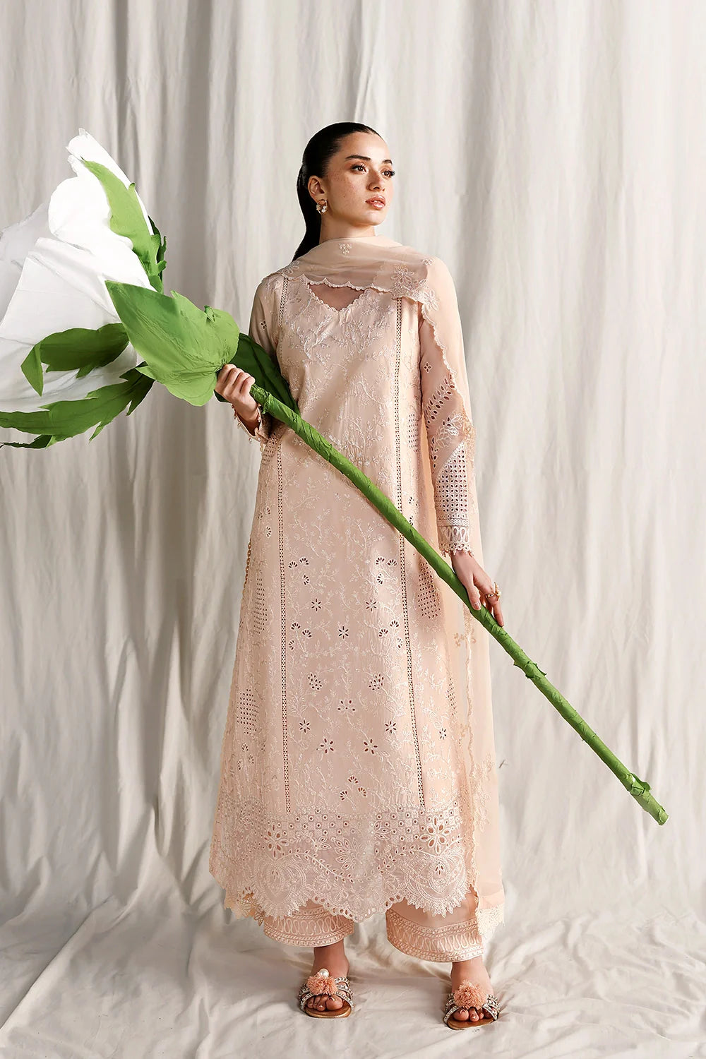 AZURE LUXURY LAWN EID PETALINE
