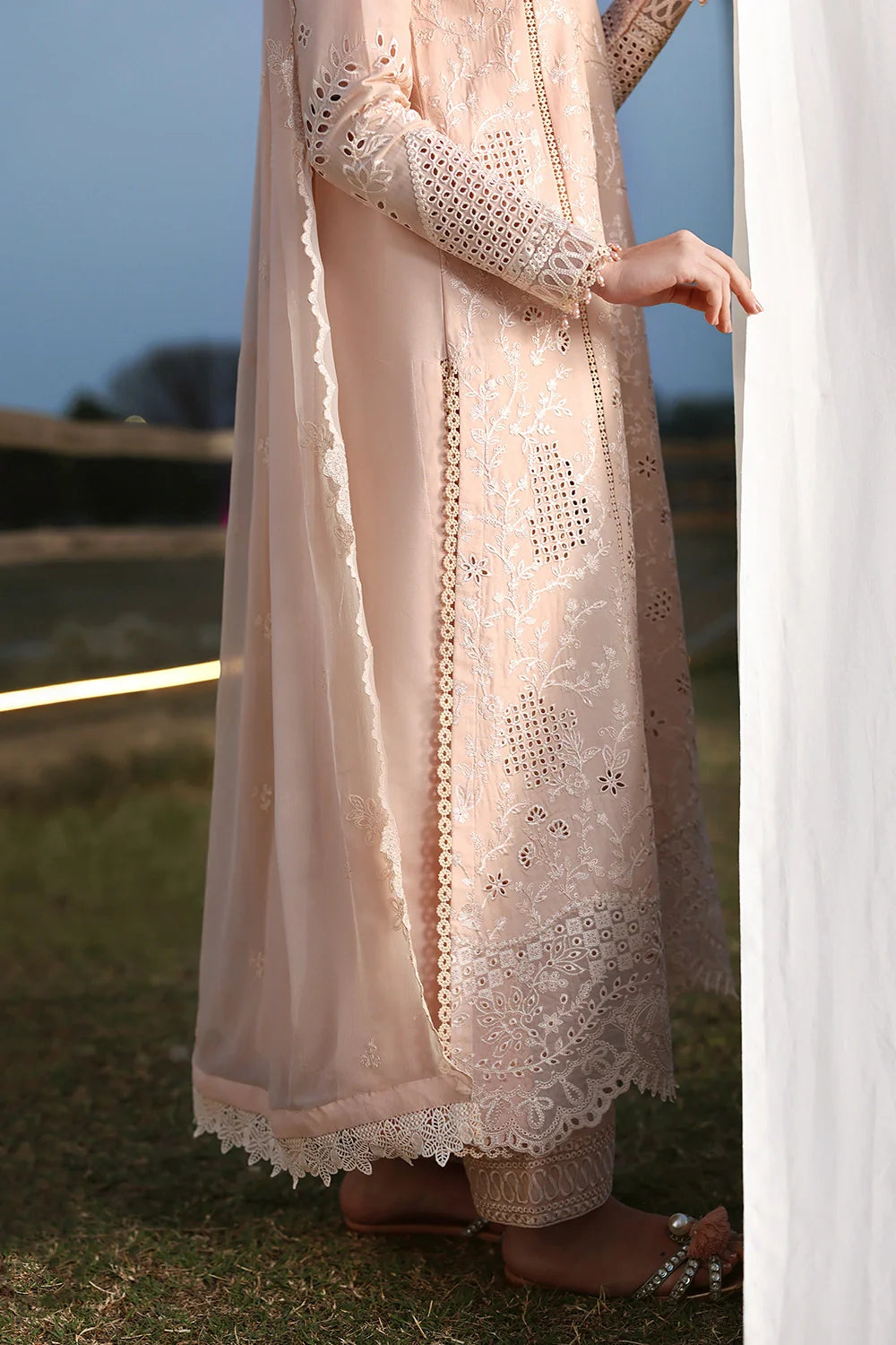 AZURE LUXURY LAWN EID PETALINE
