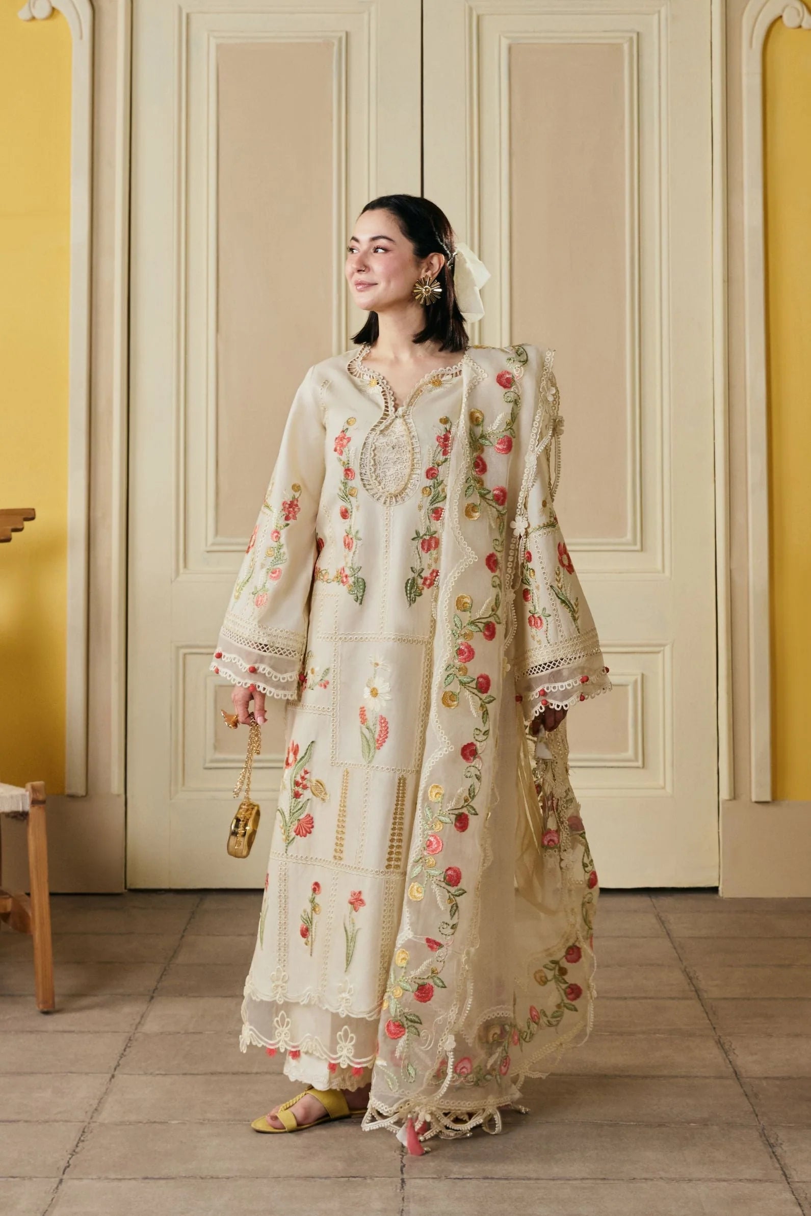 MARYAM HUSSAIN LUXURY LAWN HALA