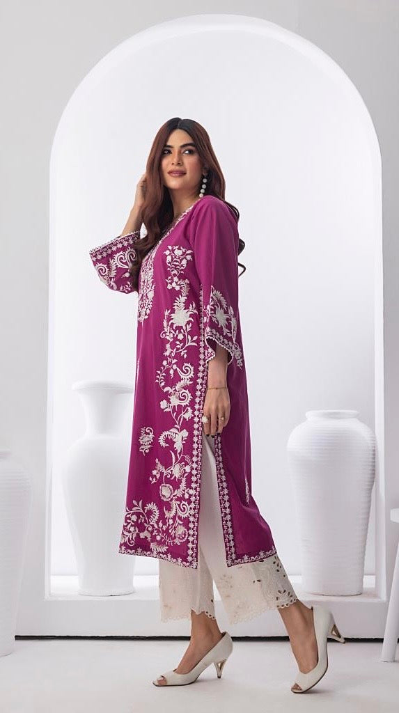 PINK & WHITE 1 PC ZAINAB'S