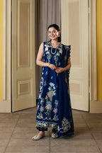 STITCHED BY CC MARYAM HUSSAIN LUXURY LAWN SANAM 3PC