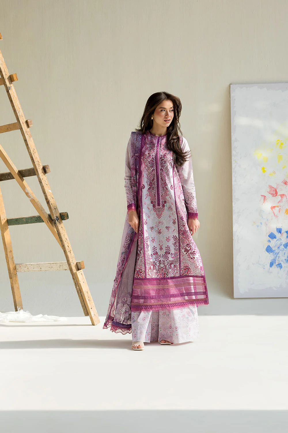 STITCHED BY CC SOBIA NAZIR VITAL LAWN VT26-5A 3PC