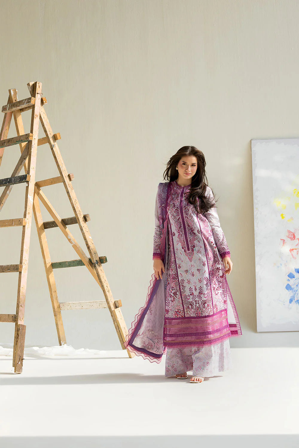 STITCHED BY CC SOBIA NAZIR VITAL LAWN VT26-5A 3PC