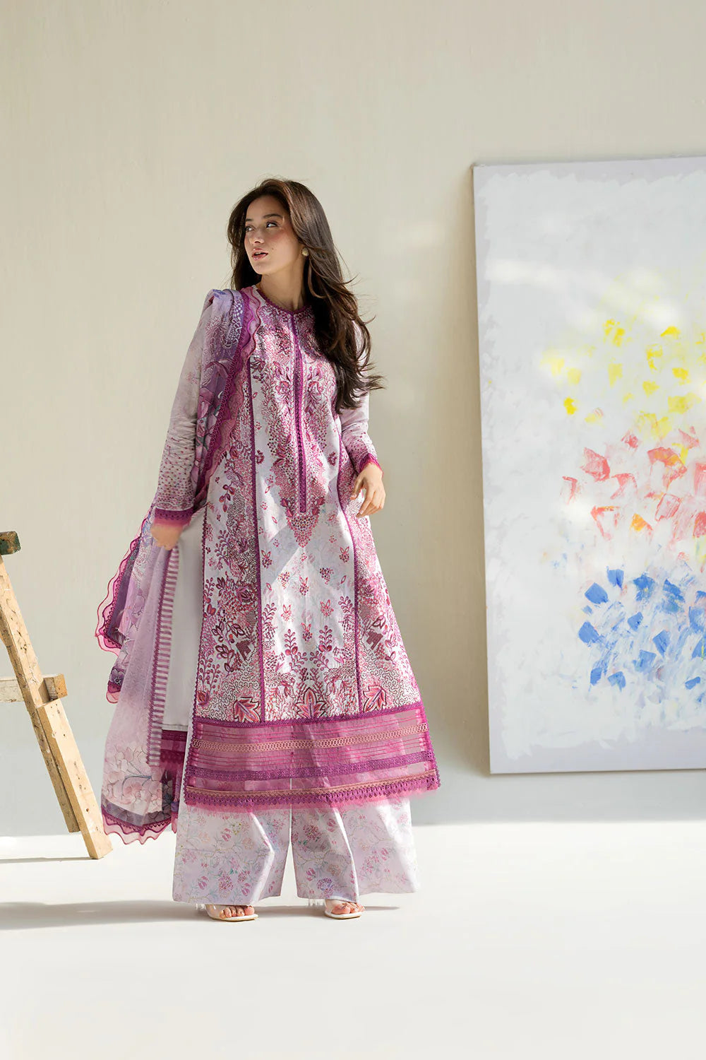 STITCHED BY CC SOBIA NAZIR VITAL LAWN VT26-5A 3PC