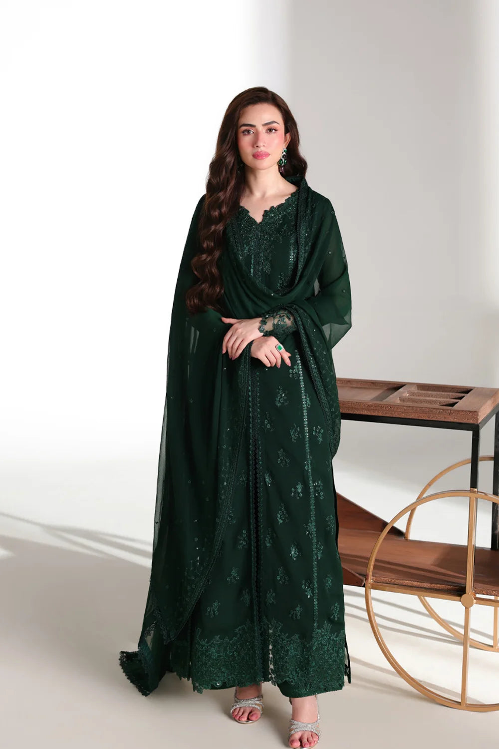 AZURE ENSEMBLES FESTIVE LEENA