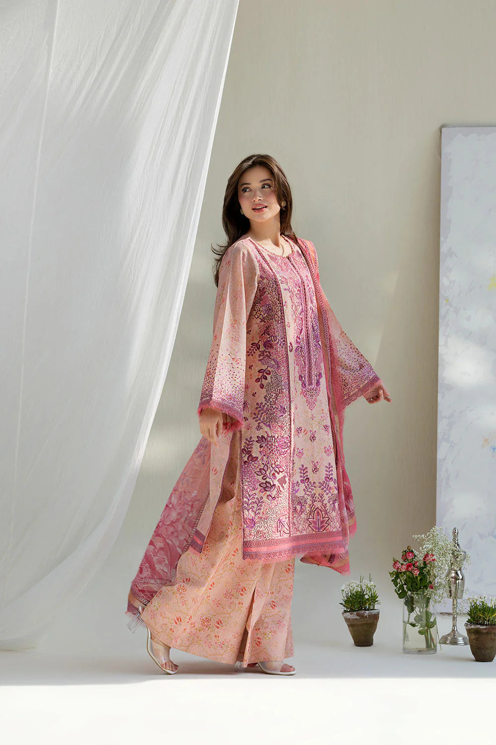 SOBIA NAZIR VITAL UNSTITCHED LAWN VT26-5B
