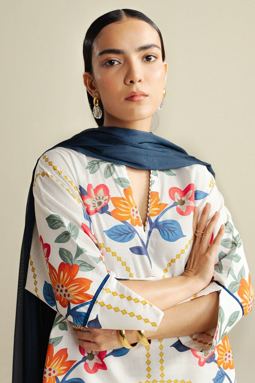 COCO BY ZARA SHAHJAHAN DROP-4 D-03A