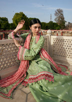 KAHF AANGAN PRINT CHIFFON KPS-6B