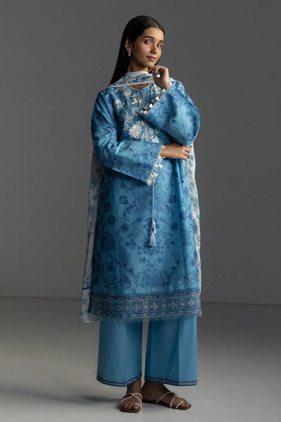 ZARA SHAHJAHAN COCO LAWN AVIONA-3A