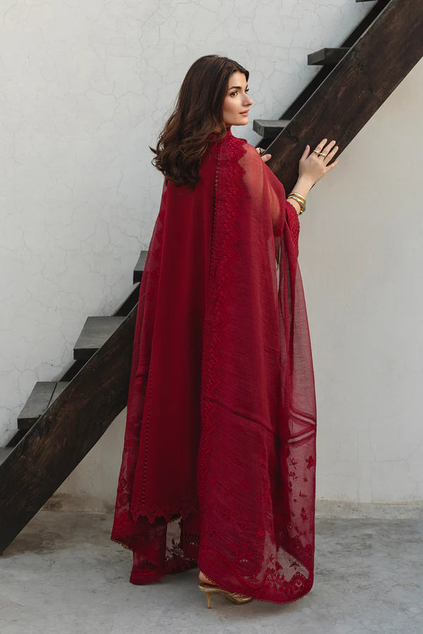 AYZEL WHISPERS  EMBROIDERED LAWN BLUSH