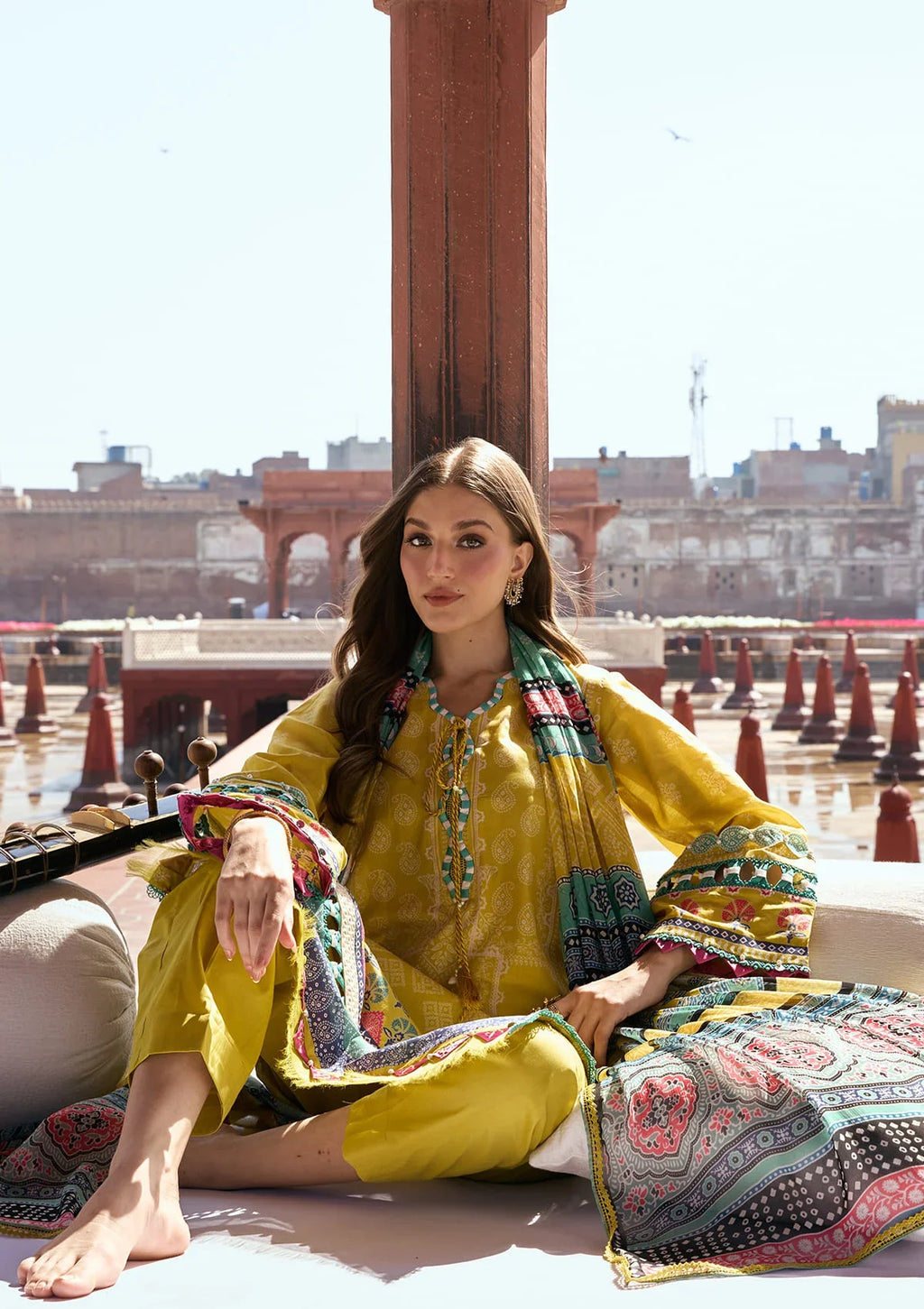 KAHF AANGAN PRINT CHIFFON KPS-8A