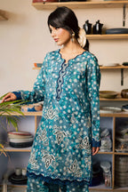 NUREH BALLERINA PRINTED CHIKANKARI NU2-196