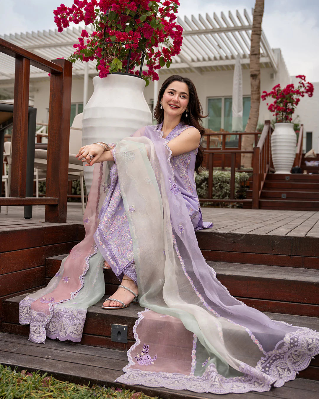 STITCHED BY CC FAIZA SAQLAIN AYA LUXURY SUELA 3PC