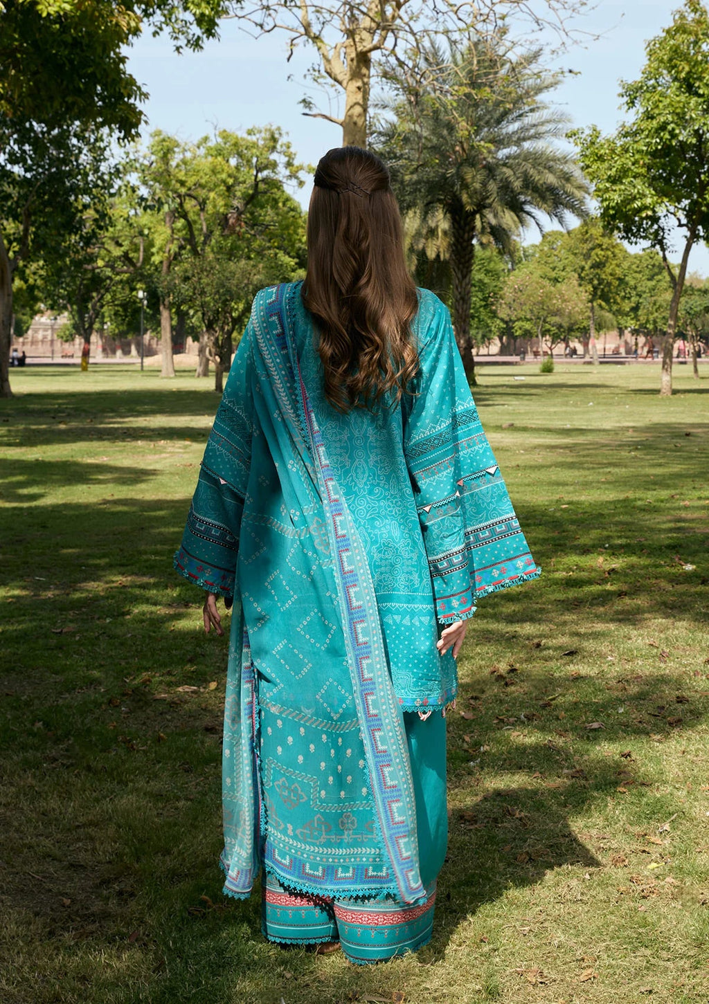 KAHF AANGAN PRINT CHIFFON KPS-5B