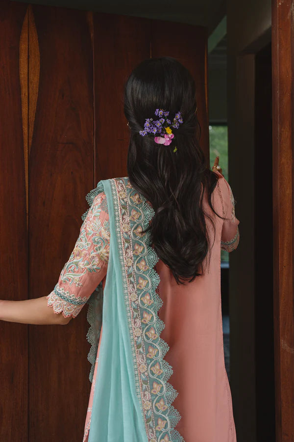AYZEL WHISPERS  EMBROIDERED LAWN DOVE