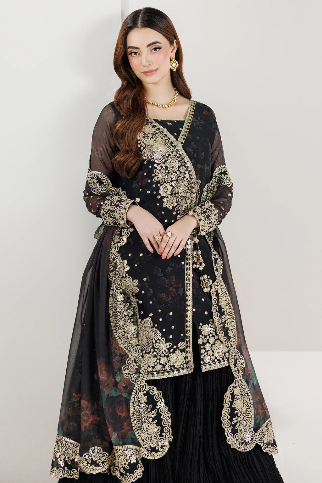 FARASHA FLORELLA RAVEN NOIR