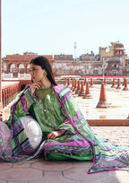 KAHF AANGAN PRINT CHIFFON KPS-8B