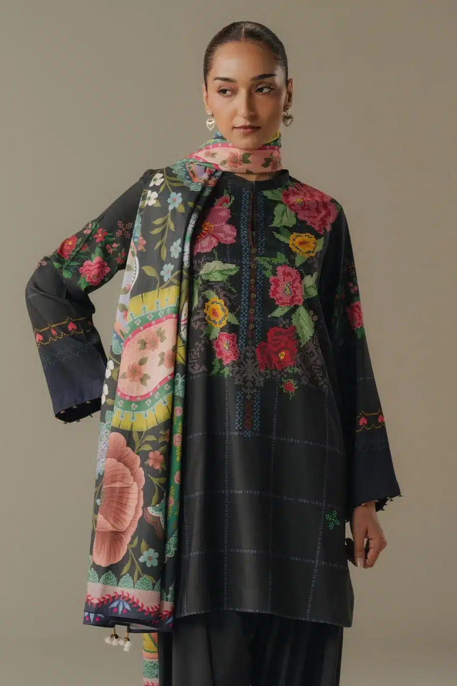 COCO BY ZARA SHAHJAHAN PRINTS DROP-5 D-05A