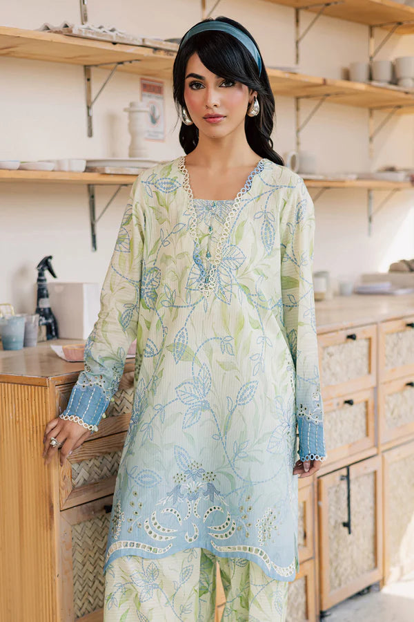 NUREH BALLERINA PRINTED CHIKANKARI NU2-195