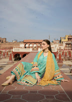 KAHF AANGAN PRINT CHIFFON KPS-7A