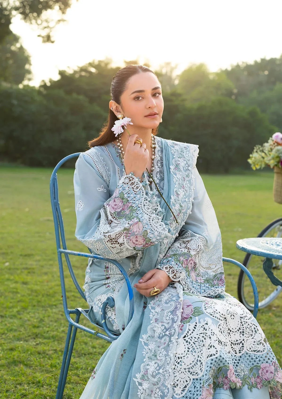 STITCHED BY CC ELAF PREMIUM LUXURY LAWN ELY-07 3PC