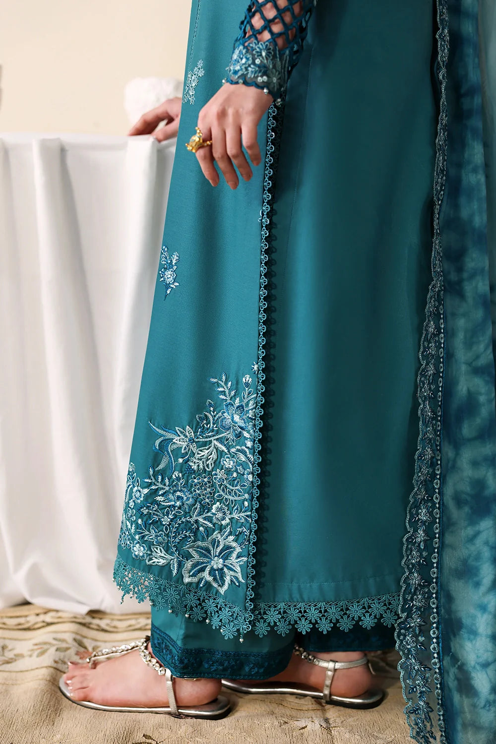 AZURE LUXURY LAWN EID SEA BREEZE