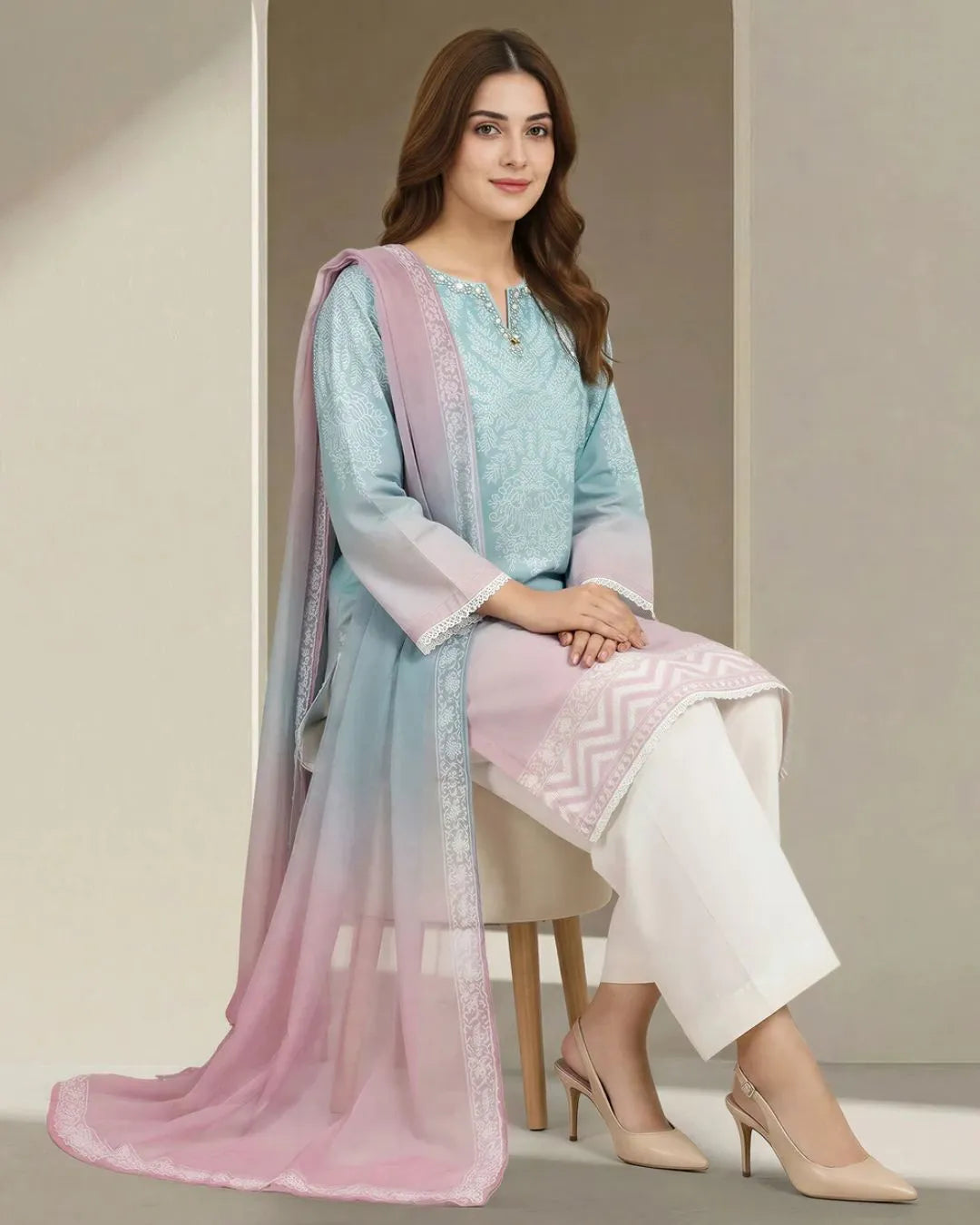 LIMELIGHT U4269 SEA GREEN 2PC