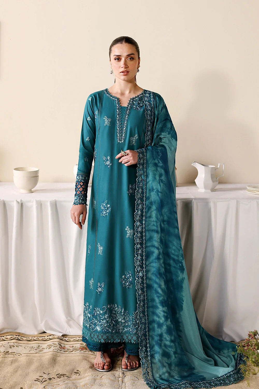 AZURE LUXURY LAWN EID SEA BREEZE