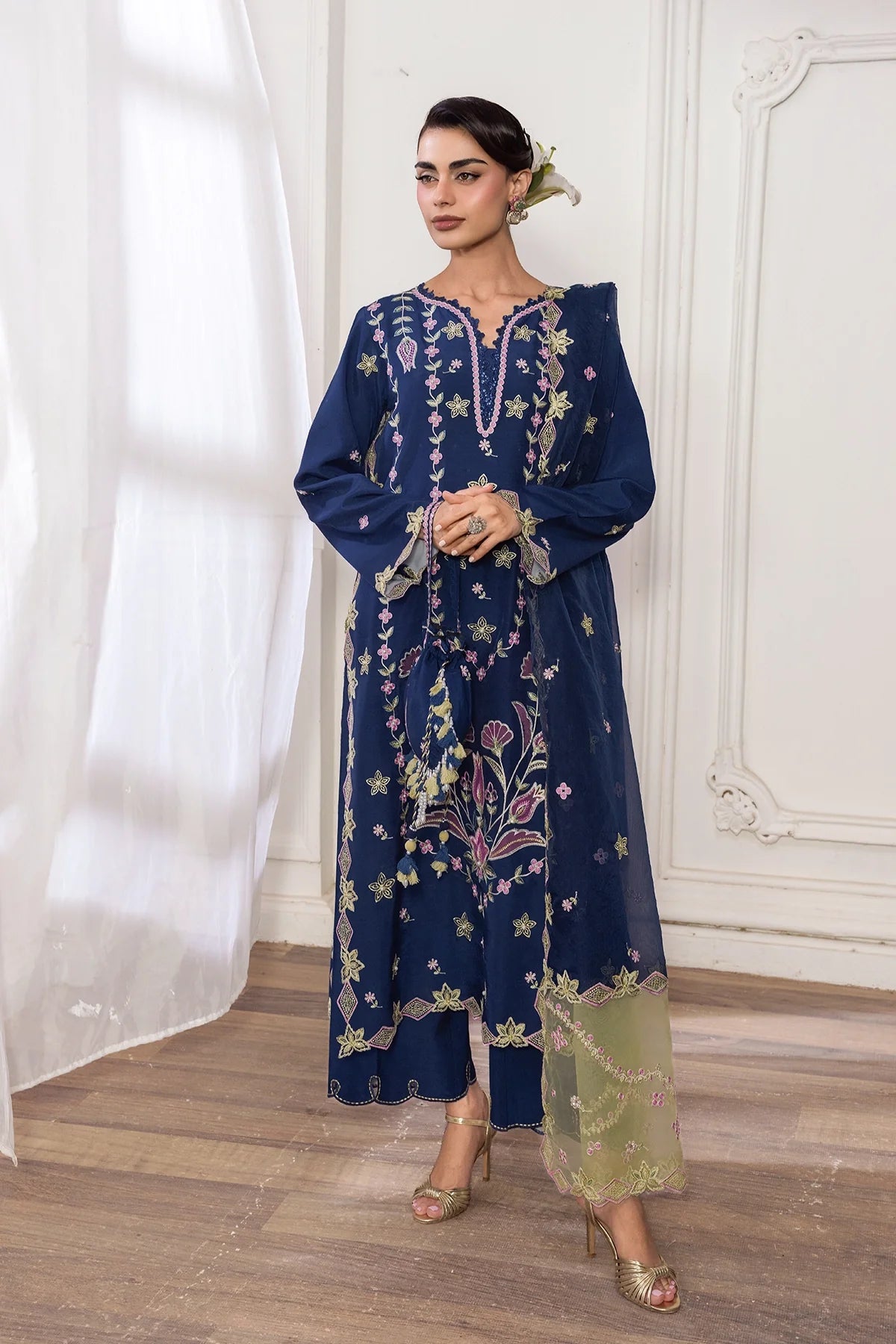 RANG RASIYA LUMEIRE SILK AZUL