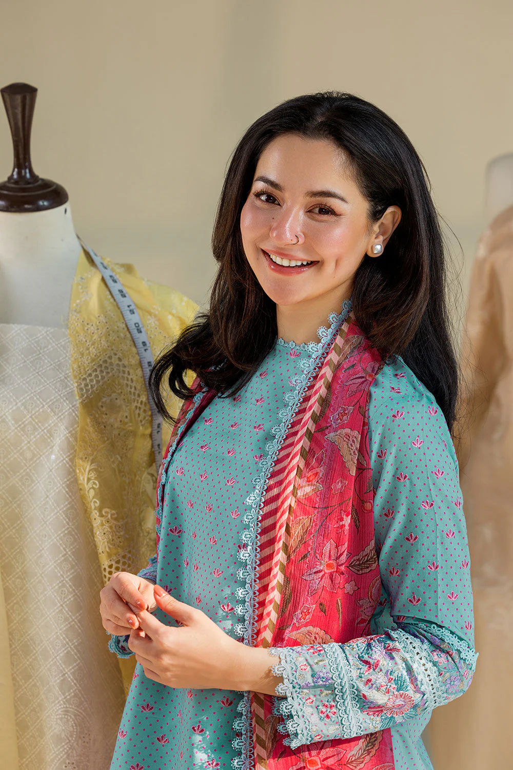 SOBIA NAZIR VITAL UNSTITCHED LAWN VT26-6A