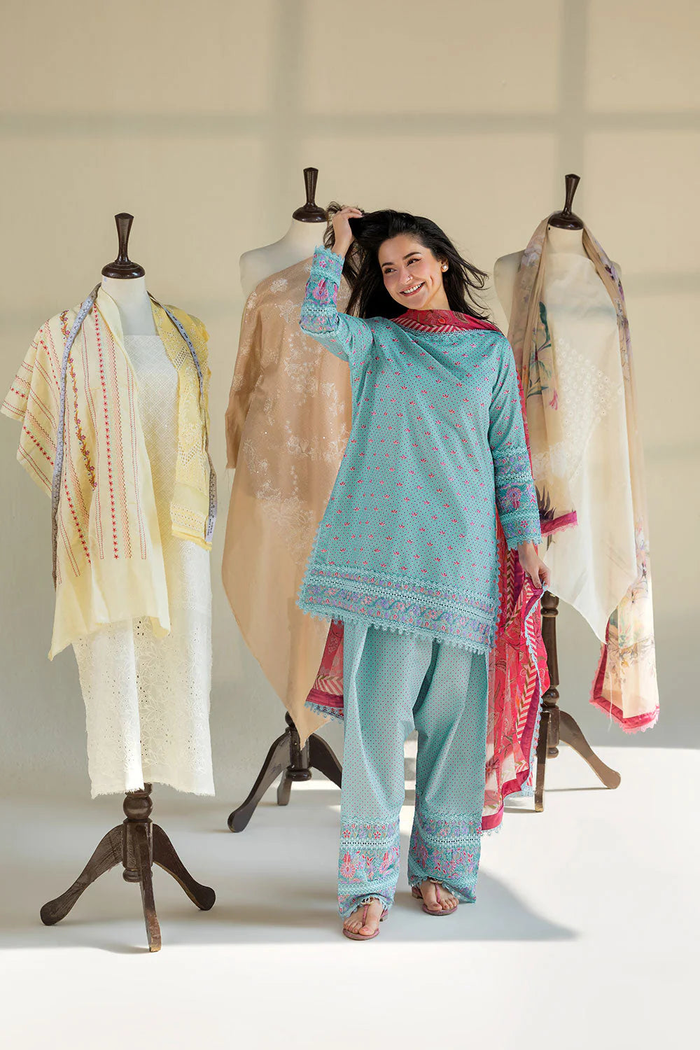 SOBIA NAZIR VITAL UNSTITCHED LAWN VT26-6A