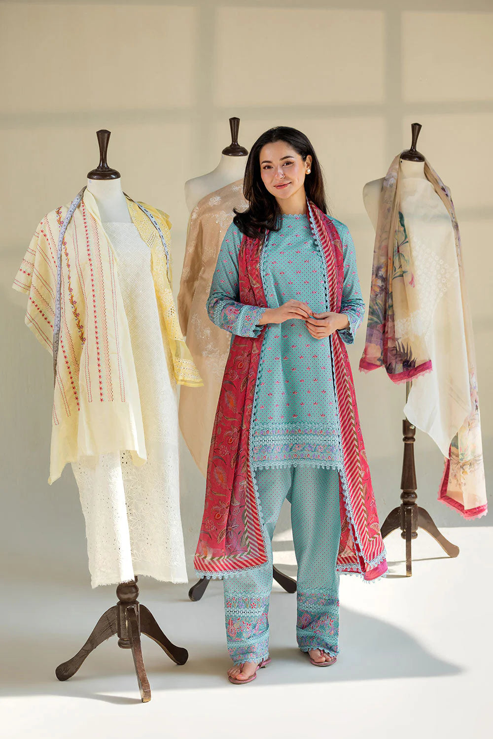 SOBIA NAZIR VITAL UNSTITCHED LAWN VT26-6A