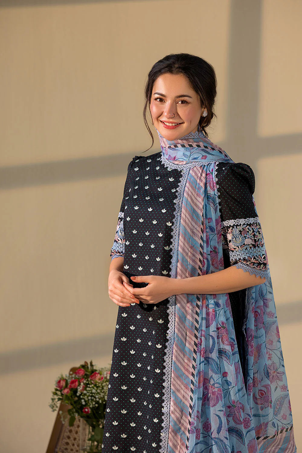 SOBIA NAZIR VITAL UNSTITCHED LAWN VT26-6B