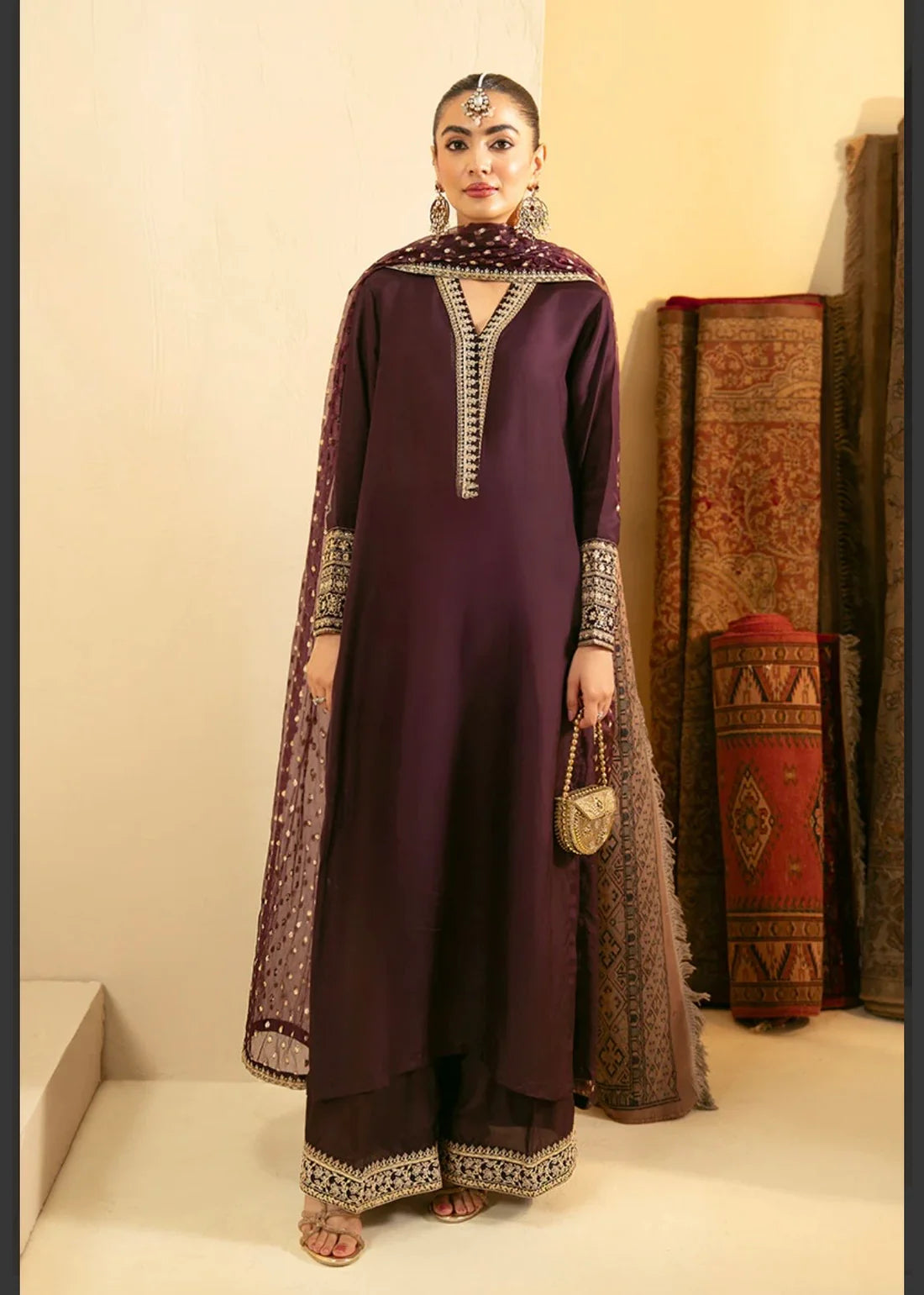 ARMAS CLOTHING AKAI PLUM 3PC