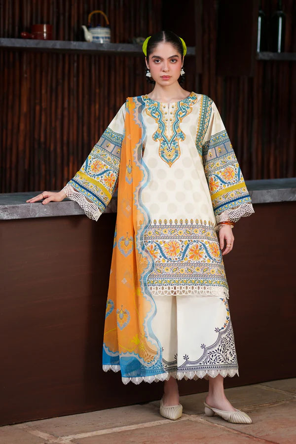 SAIRA RIZWAN LAANEM UNSTITCHED AZURA-A