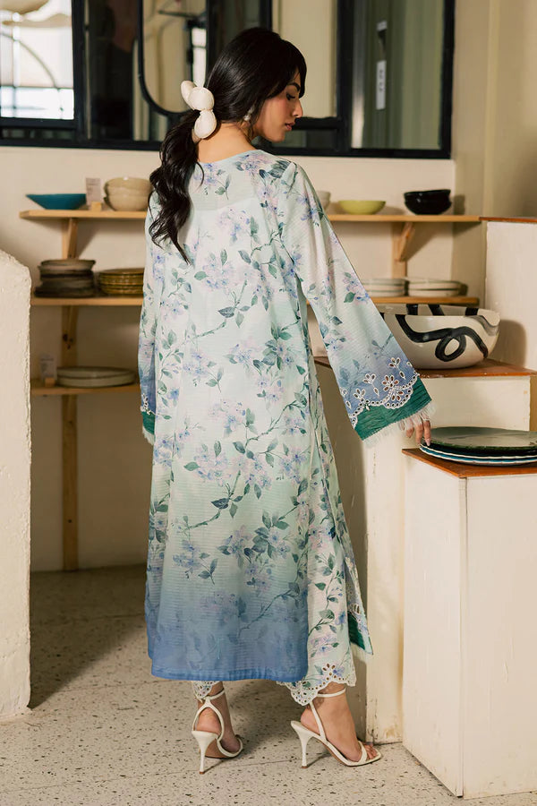 NUREH BALLERINA PRINTED CHIKANKARI NU2-197