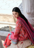 KAHF AANGAN PRINT CHIFFON KPS-3A