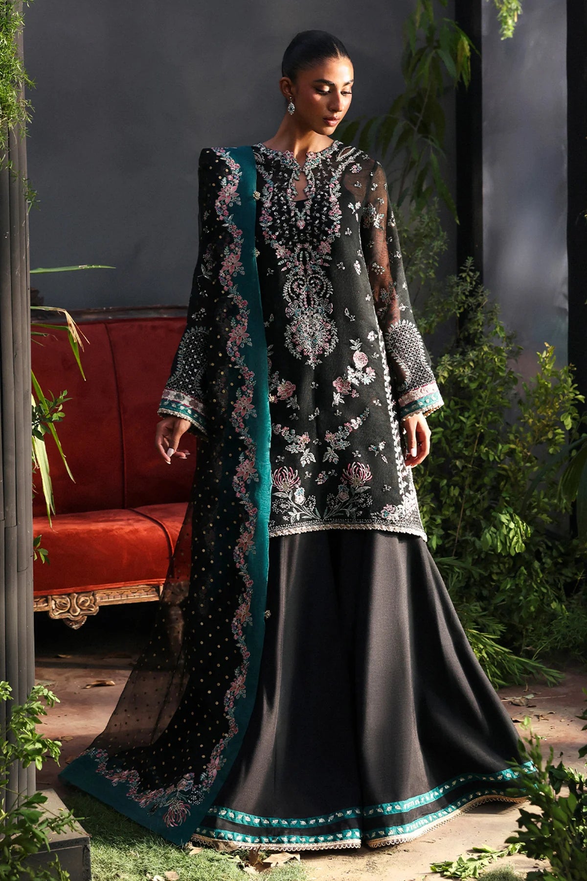 STITCHED BY CC AFROZEH LA FUCHSIA'25 ALF-25-V1-07 3PC